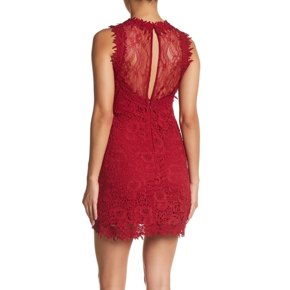 ✨NEW✨ Red Lace Dress - Picture 2 of 6